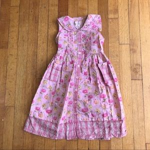 April Cornell Cornelloki pink floral sundress